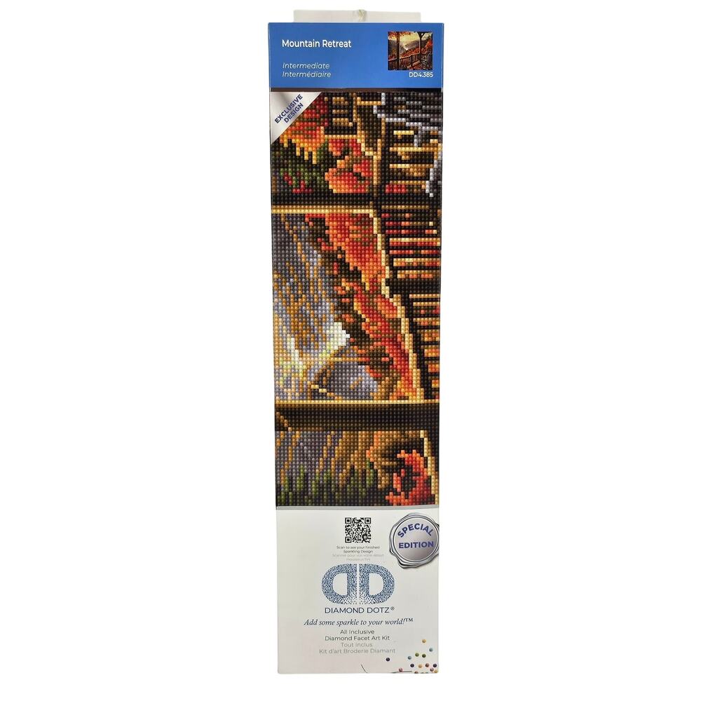 DIAMOND DOTZ MOUNTAIN RETREAT DD4.385 – SPECIAL EDITION DIAMOND PAINTING KIT